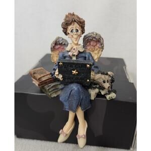 Tiny Treasures Celestial Computing Angle On Laptop Shelf Sitter